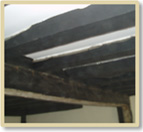 Grade II listed building, C1700 - ceiling (before)